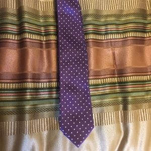 Express Purple Narrow Tie